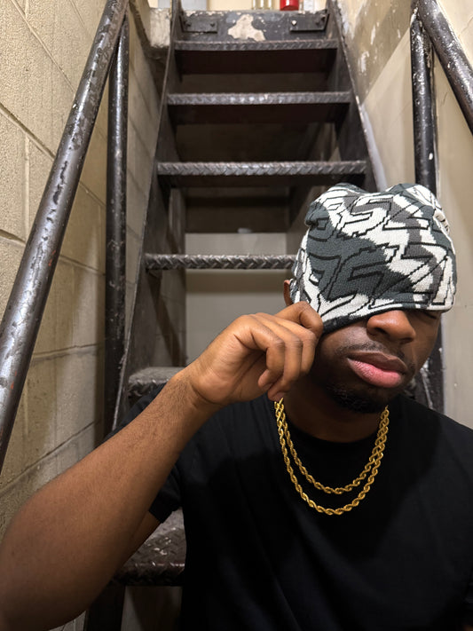 Grey $torm Beanie