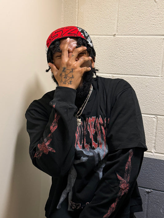 RED $TORM BEANIE